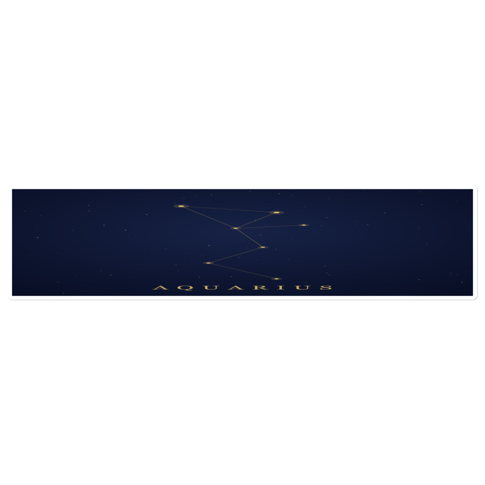 Aquarius Constellation — Sticker