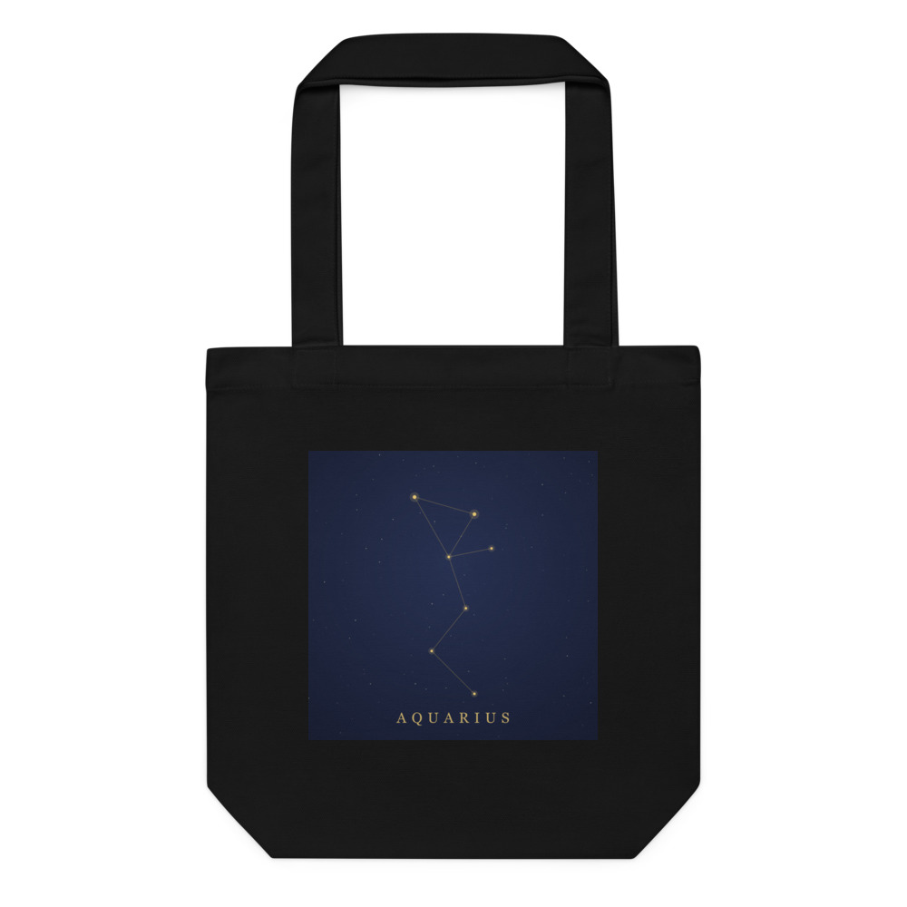 Aquarius Constellation — Tote Bag
