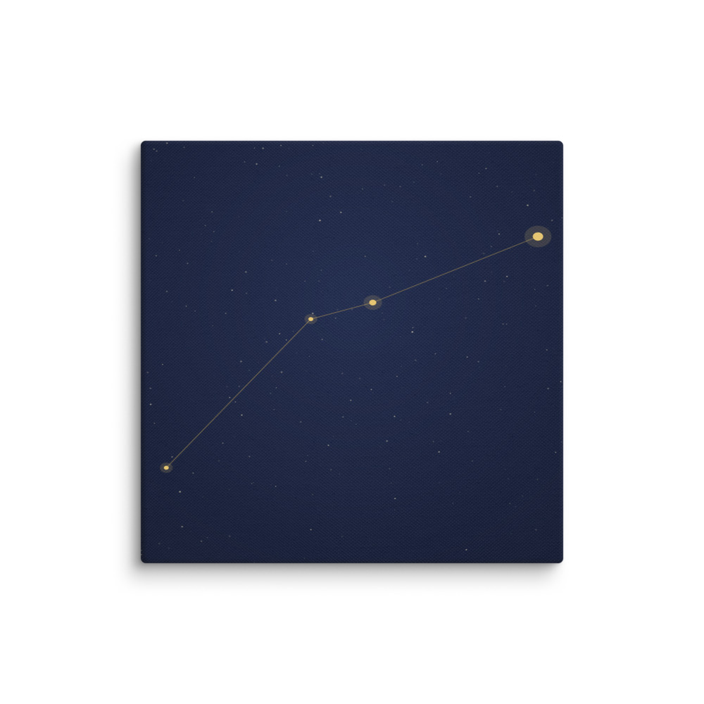 Aries Constellation — Canvas
