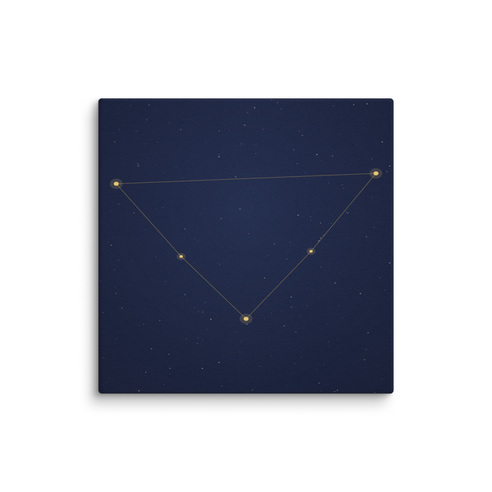 Capricorn Constellation — Canvas