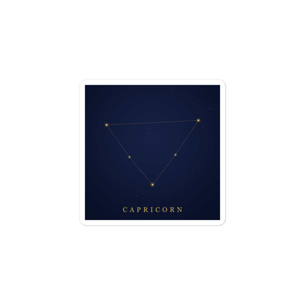 Capricorn Constellation — Sticker