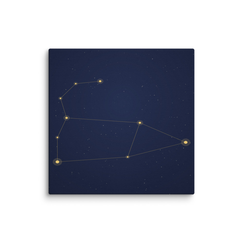 Leo Constellation — Canvas