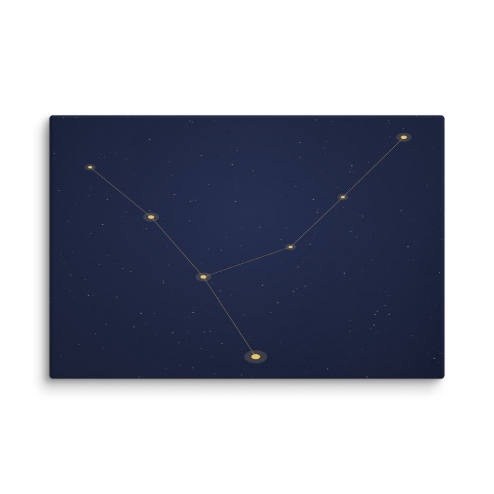 Virgo Constellation — Canvas